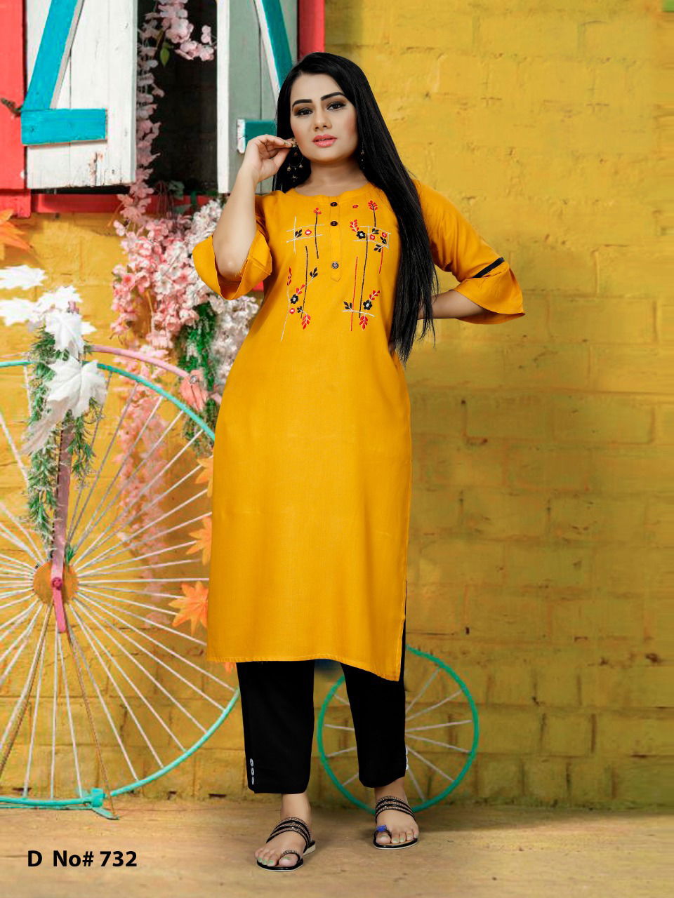 Man Mohini 1 Fancy Ethnic Wear Rayon Designer Kurti With Bottom Collection